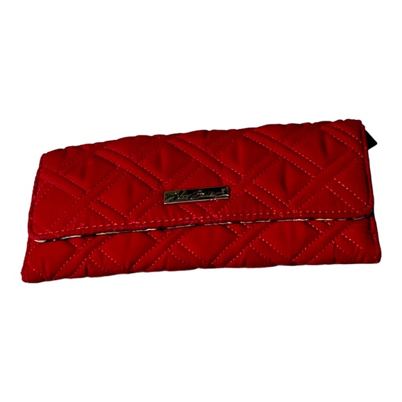 Vera Bradley Red Quilted Wallet. - Picture 1 of 5